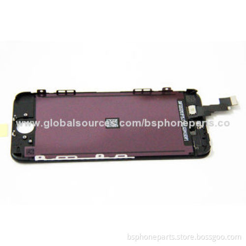 LCD for iPhone 5C, black, original, with good service, 100% tested